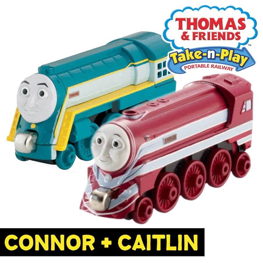 [SG Seller] Take-n-Play CONNOR - CAITLIN - Thomas and Friends Diecast ...