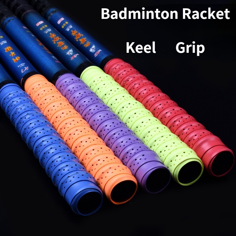 GY 1.1m Grip for Badminton Rackets Lamination Punch Keel Grips Non-slip ...
