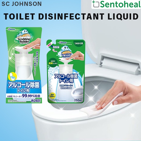 SC Johnson Toilet Disinfectant Liquid - The easiest way to refresh ...