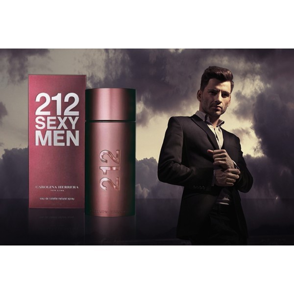 Carolina herrera 212 sexy men cheap eau de toilette spray 100ml