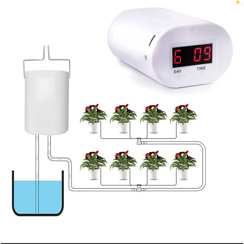 12/16 Pump Automatic Watering System Indoor Plant Self Drip Irrigation ...