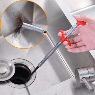 Drain Hair Cather 4 pcs 20 Inch Drain Snake Shower Drain Hair Trap Clog  Remover