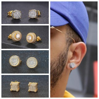 Gold earrings sale for guys