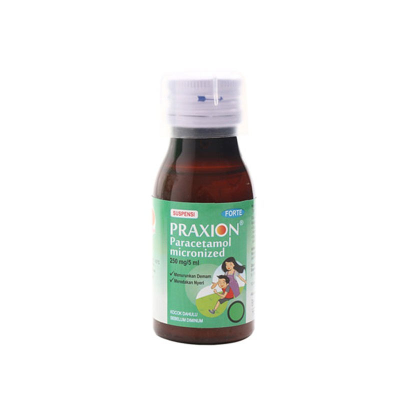 Praxion Forte 250mg 60ml / Demam Anak / Nyeri / Paracetamol / Penurun Panas Anak / Sakit Kepala - Gambar 4