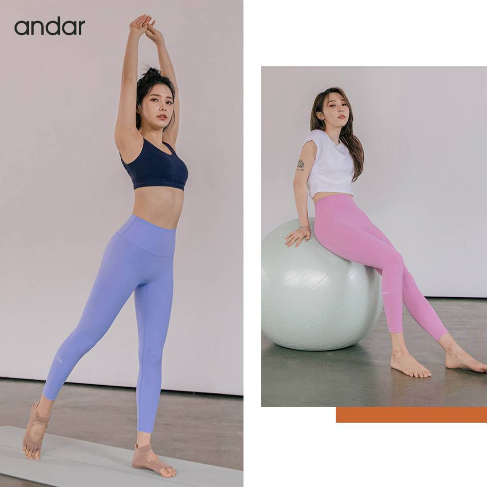 Buy Andar, Women's Yoga Leggings, Workout Sports Tights Gym Yoga