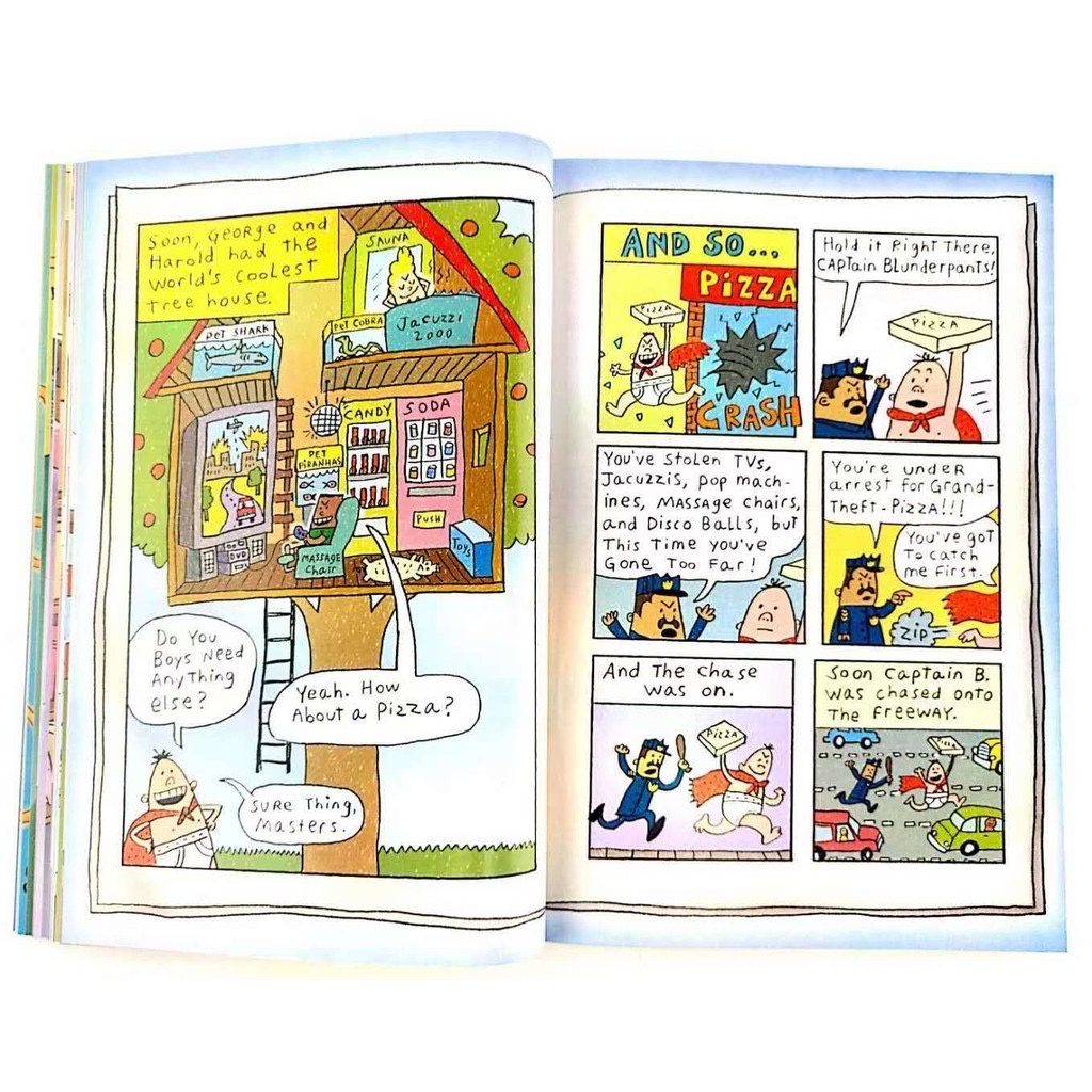 Captain Underpants Pack x 14 - Scholastic Shop