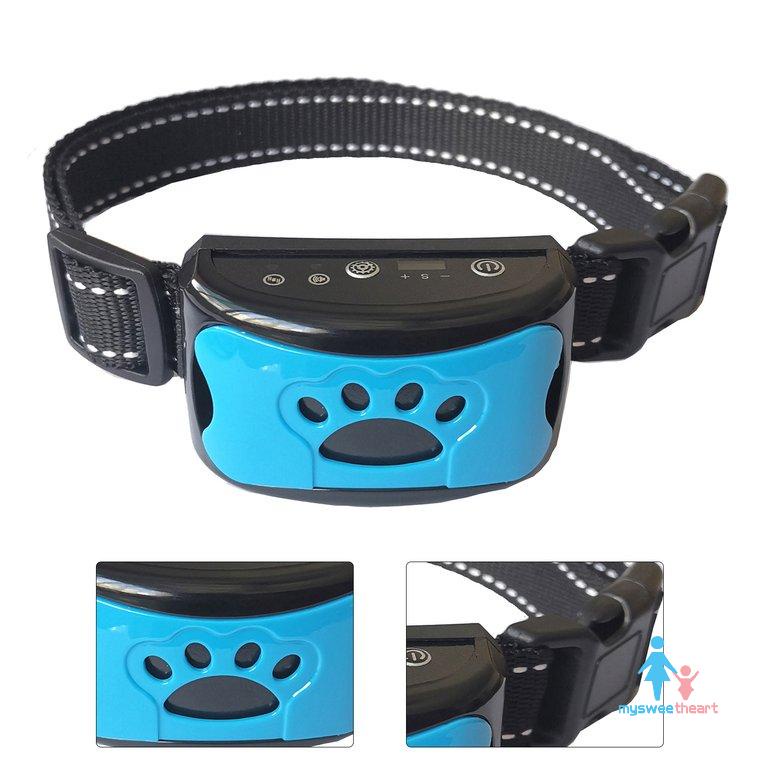 Electronic bark clearance collar