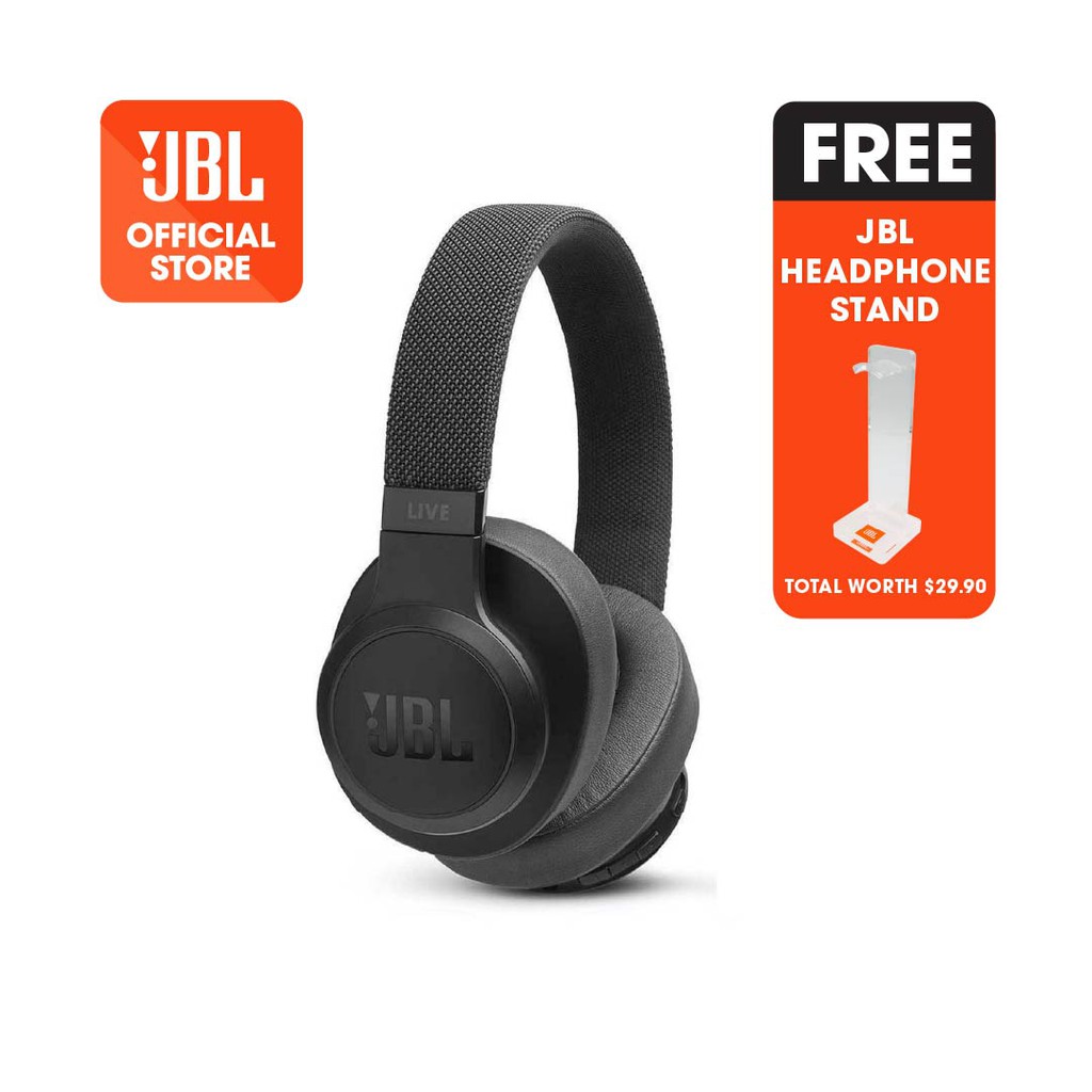 JBL Live 500BT Wireless Over Ear Headphones Shopee Singapore