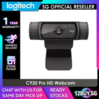 Logitech C920 PRO HD Webcam, 1080p Video with Stereo Audio