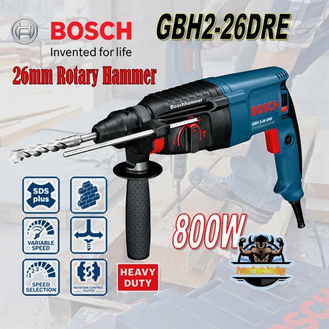 BOSCH GBH 2-26 DRE ROTARY HAMMER DRILL / 800W DRILL / DRILL CEILING ...