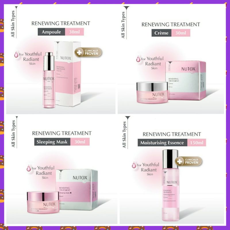 NUTOX Renewing Treatment Cream/Night Cream/Lotion/Moisturizing Essence