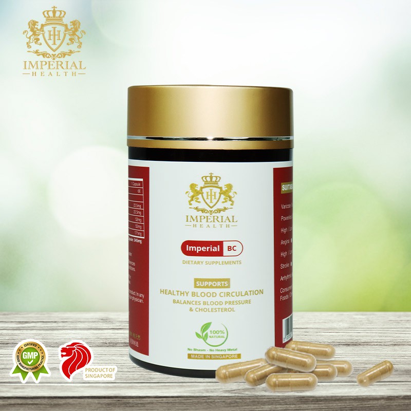 [SG Seller] IMPERIAL BC Cardiovascular Supplement 100 Natural For