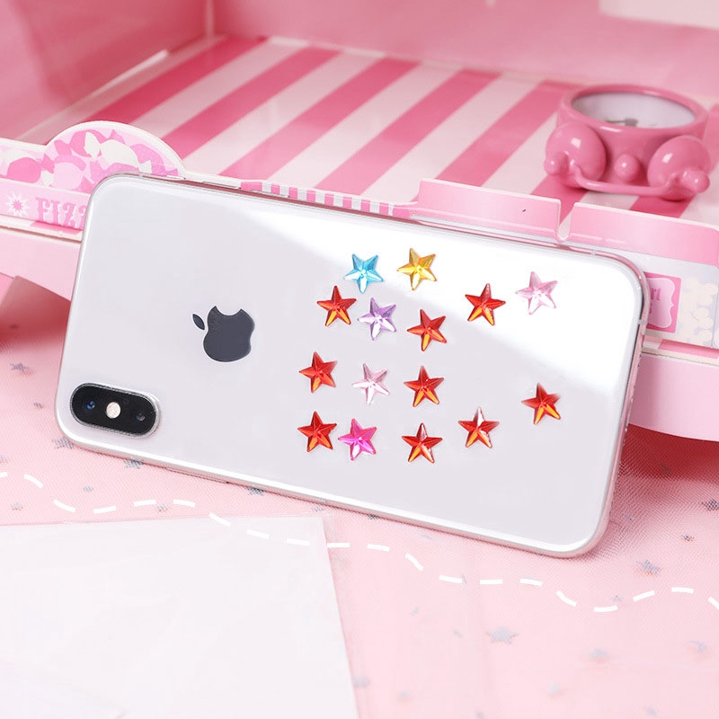 Shiny Crystal Diamond Stickers Cute DIY Mobile Phone Album Decoration ...