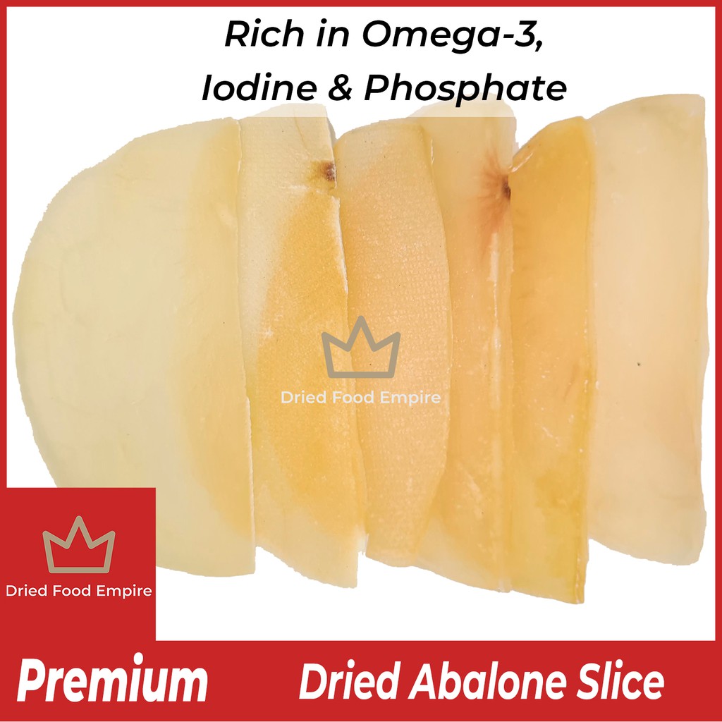 Premium Dried Abalone Slice 干鲍鱼片 Shopee Singapore