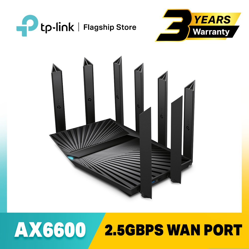 TP-Link Archer AX 90 AX 6600 MU MIMOギガビットトリバンドWiFi 6