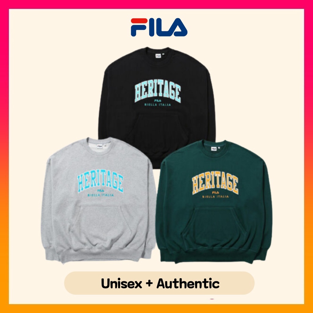 Fila hot sale heritage sweatshirt