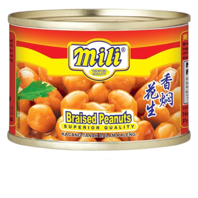 MILI Braised Peanut, 170 Grams (Halal) Shopee Singapore