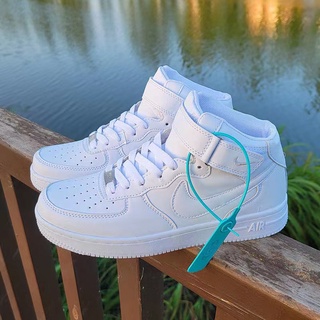 Air force 1 on sale high top white womens