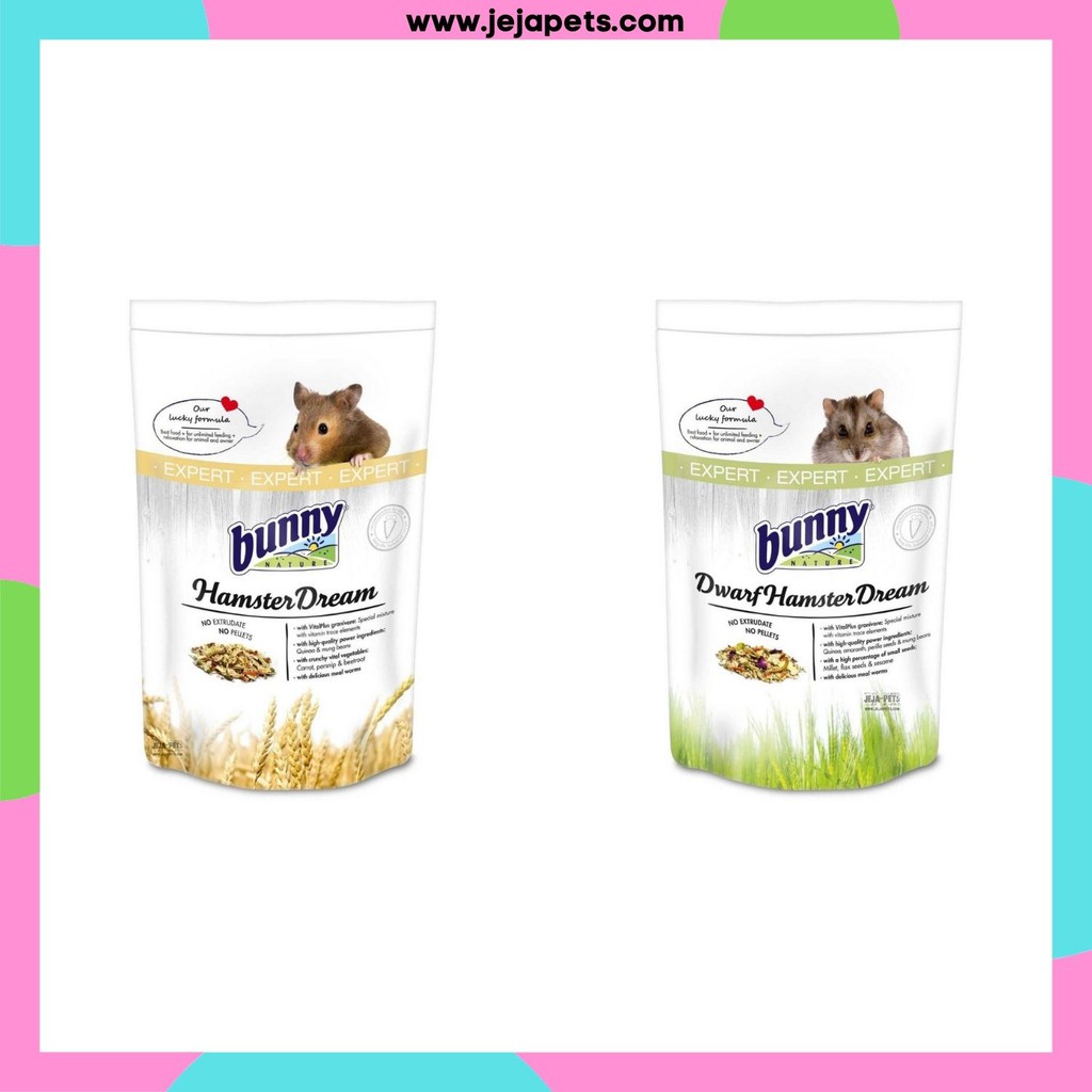[INSTOCK] Bunny Nature Hamster / Dwarf Hamster Dream Expert 500g / 3