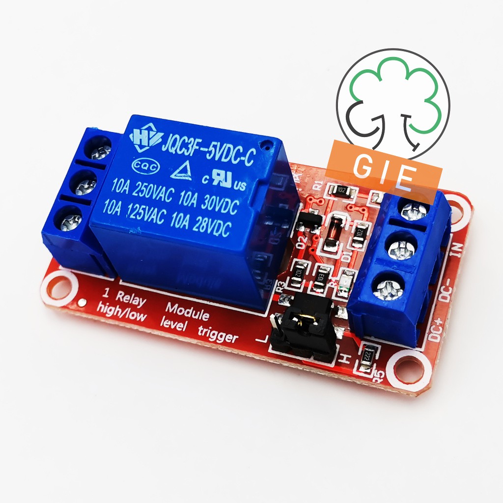 Single Relay Module With Optocoupler Isolation 5V Arduino | Shopee ...