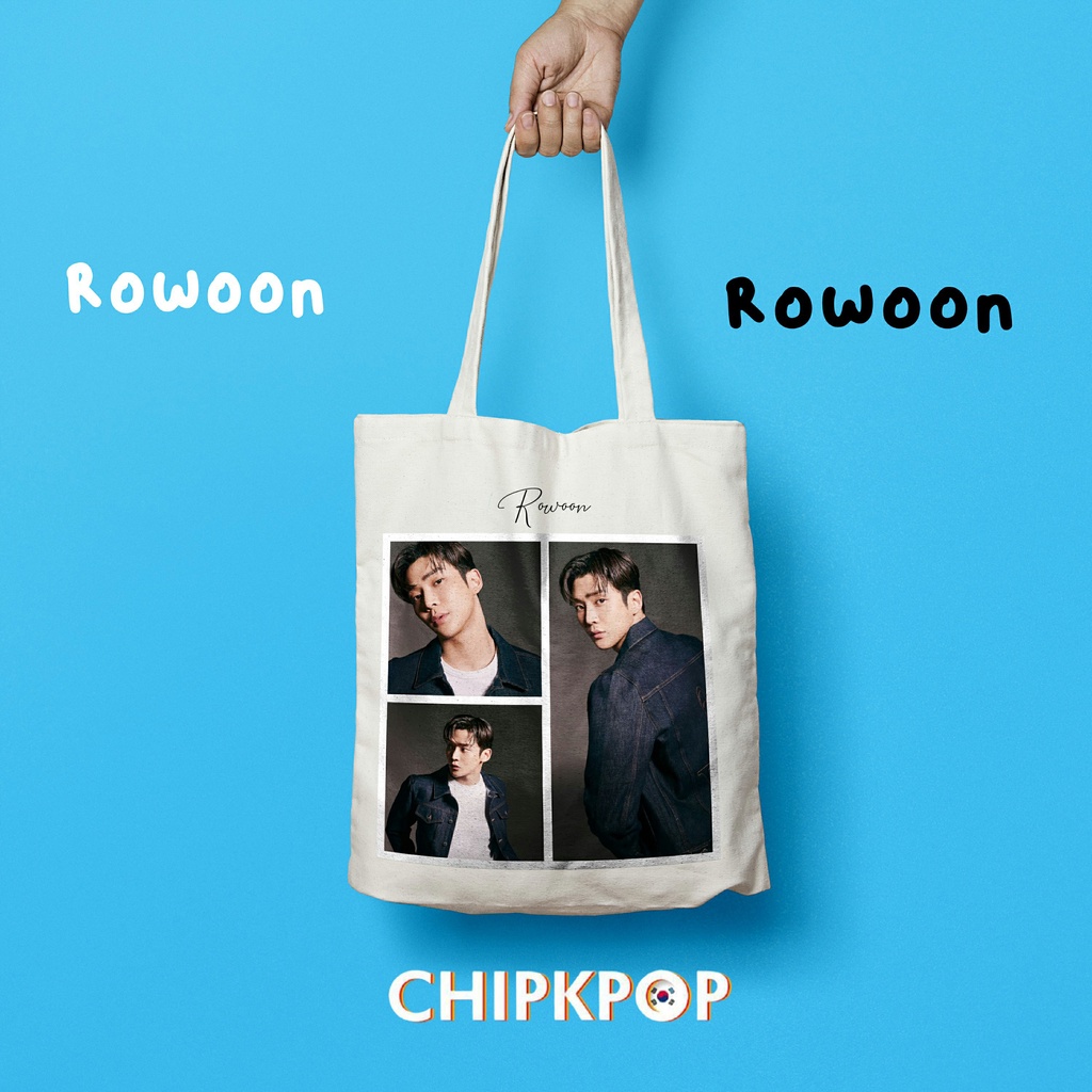 TOTEBAG ROWOON SF9 PACKAGE SET I WOMEN'S BAG I ROWOON I PHOTOCARD ...