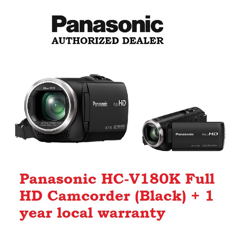 Hc V180k Panasonic Camcorder Old Camera Video Panasonic Full Hd