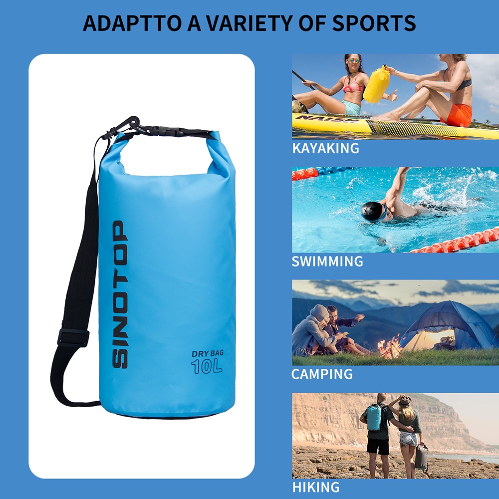 Waterproof Dry Bag Lightweight Dry Storage Bag Backpack for