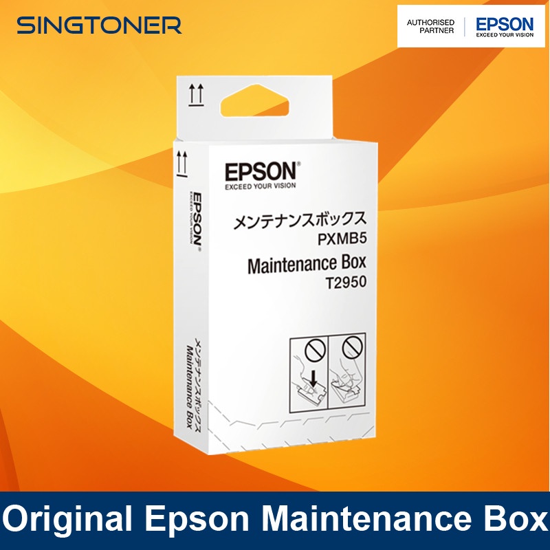 [original] Epson T2950 Maintenance Box For Workforce Wf-100 Wf100 Wf 