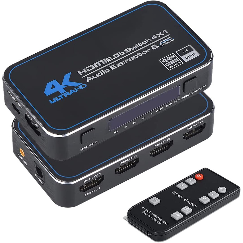 Hdmi switch 4k optical out sale