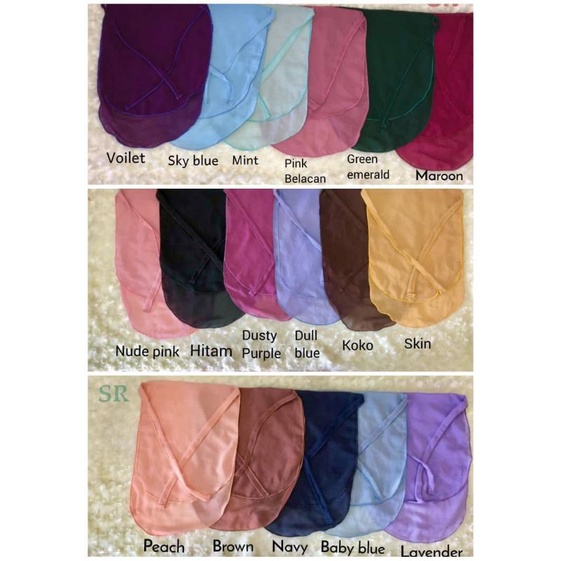 Purdah khayla ribbon | Purdah | Purdah muslimah | Shopee Singapore