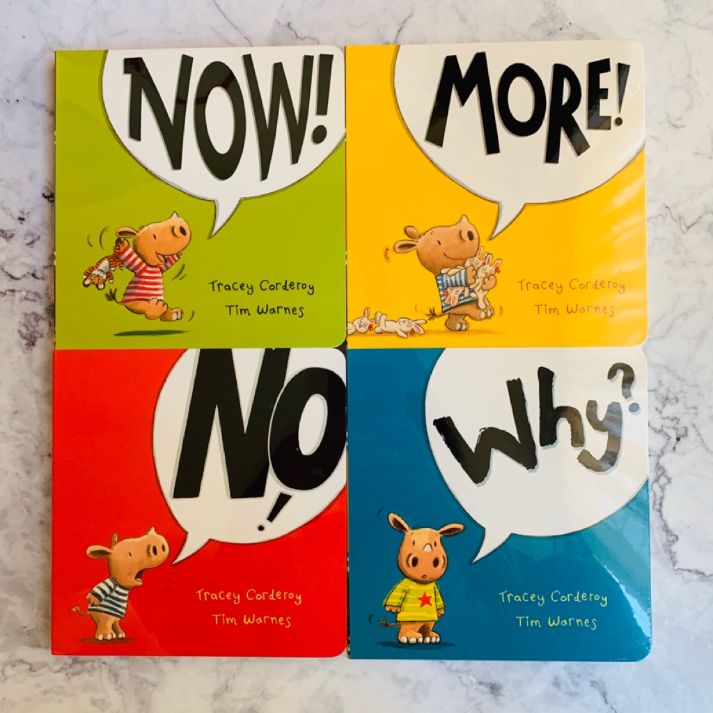 Archie the Rhino Series by Tracey Corderoy (No! More! Now! Why ...