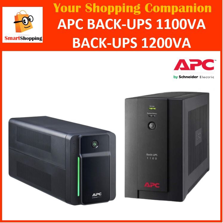 APC Back-UPS 1100VA 1200VA Universal And IEC Sockets (BX1100LI-MS ...