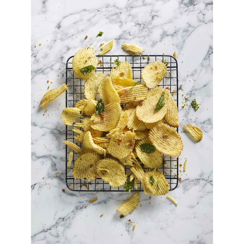 [Bundle of 3] The Golden Duck Salted Egg Yolk Potato Ridges Potato ...