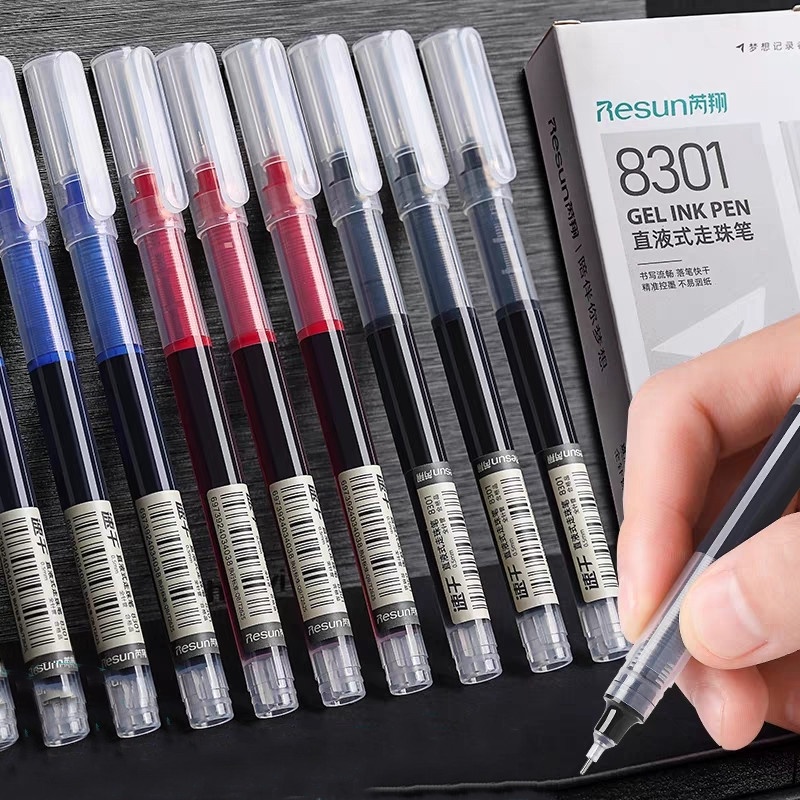 RUIXIANG Large Capacity Gel Pen Quick-drying Straight Liquid Roller ...