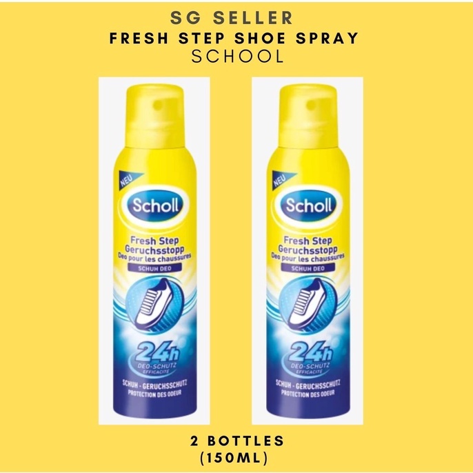 DR SCHOLL FRESH STEP DEODORANTE SCARPE SPRAY 24h - 150 ML