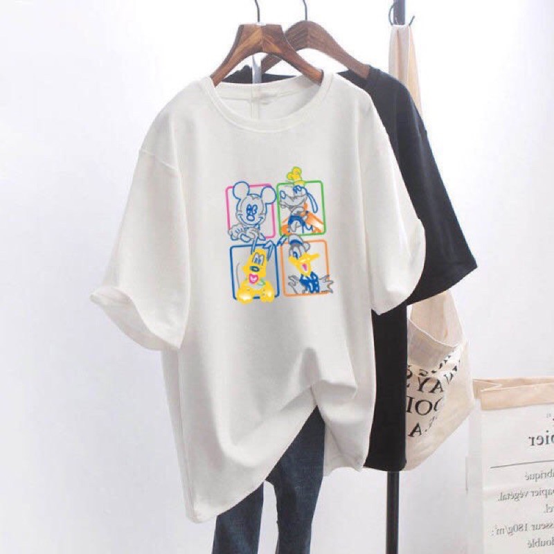 Tshirt korea print viral | Shopee Singapore