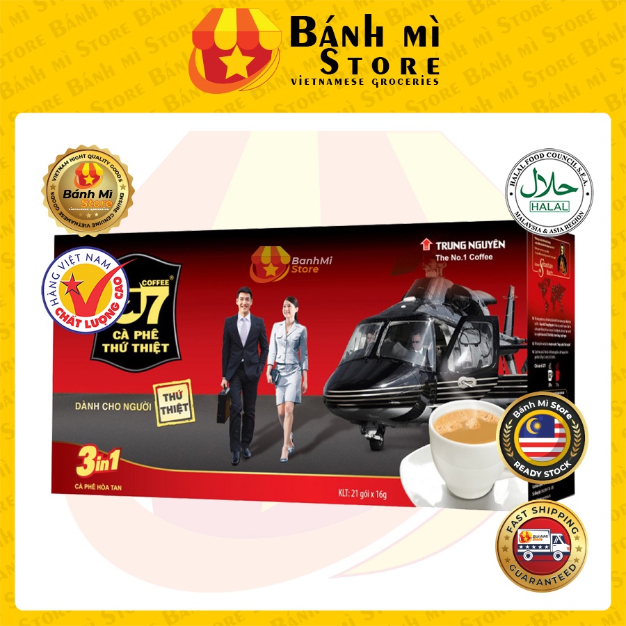 TRUNG NGUYEN G7 CA PHE THU THIET 3 IN 1 COFFEE | [HALAL] KOPI VIETNAM ...