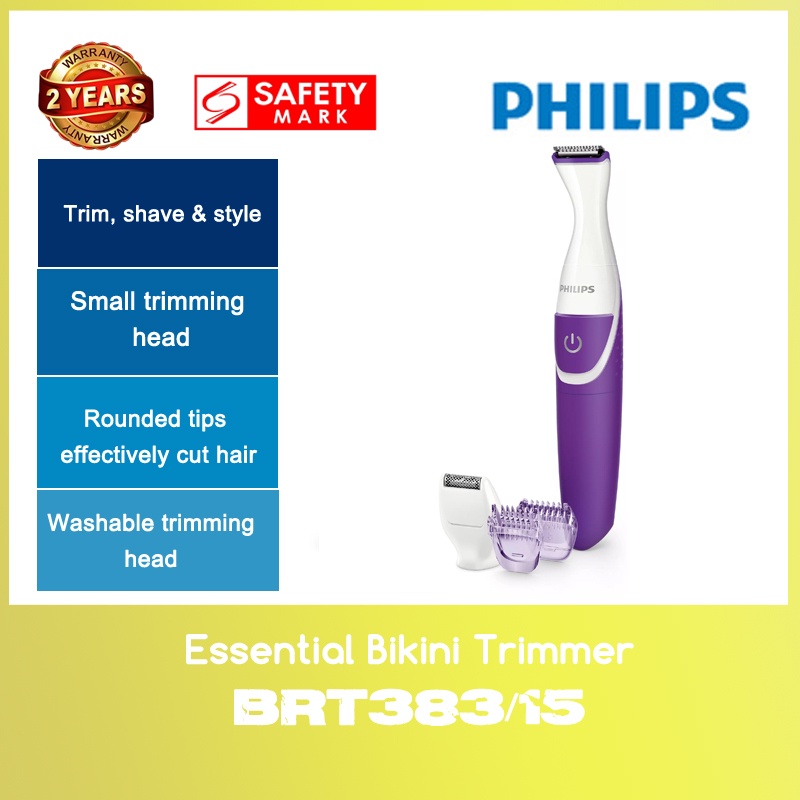 Philips BRT383/15 Essential Bikini Trimmer WITH 2 YEARS WARRANTY