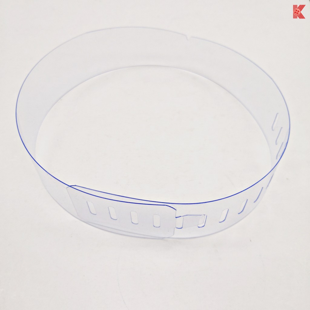 Shirt plastic on sale collar band