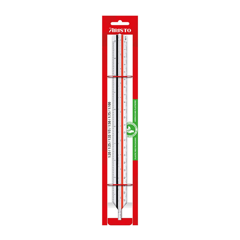 Aristo Triangular GeoCollege Reduction Scale Ruler 1:20 / 25/ 33 1/3 ...
