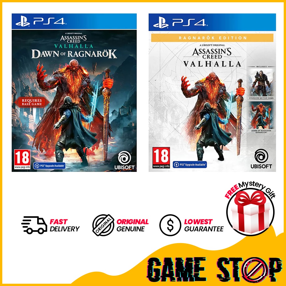 PS4 Assassin's Creed Valhalla Dawn of Ragnarok / Ragnarok Edition ...