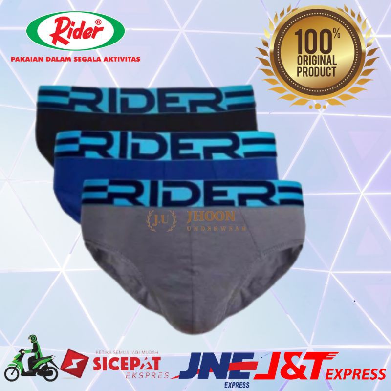 RIDER/CD RIDER R762B men's underwear 100% original product (1 box ...