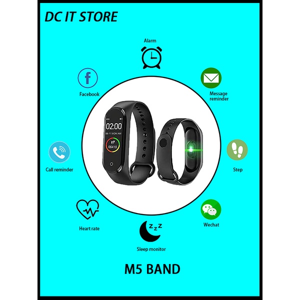 M5 Band Watch Multi Function Shopee Singapore