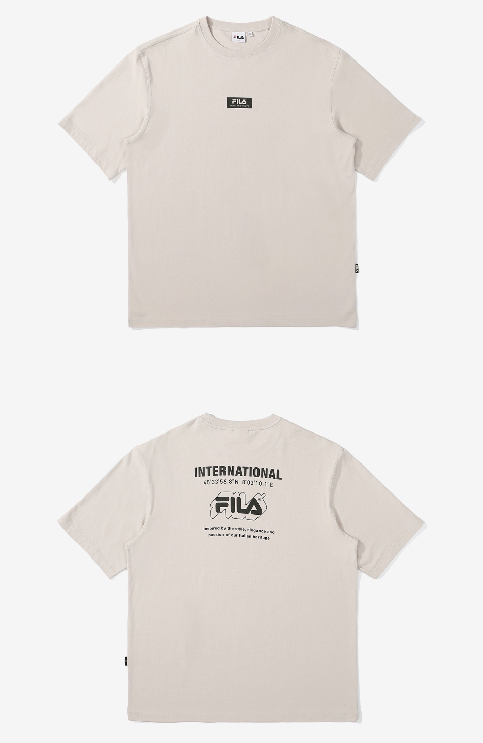 fila couple t shirt