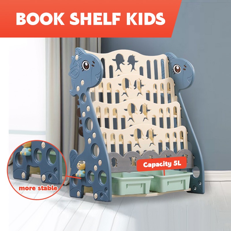 WEILIANG Children Book Shelf Kids Book Shelf Baby Book Shelf Floor ...
