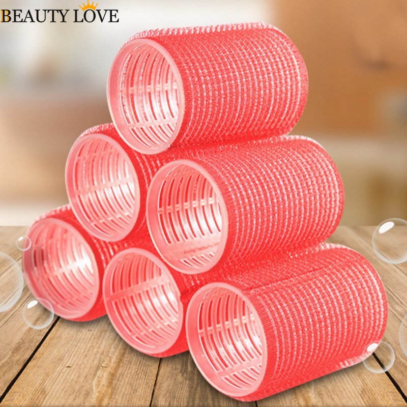 Self Adhesive Rollers Cling Stick Hair Curler / Large Adhesive Cling