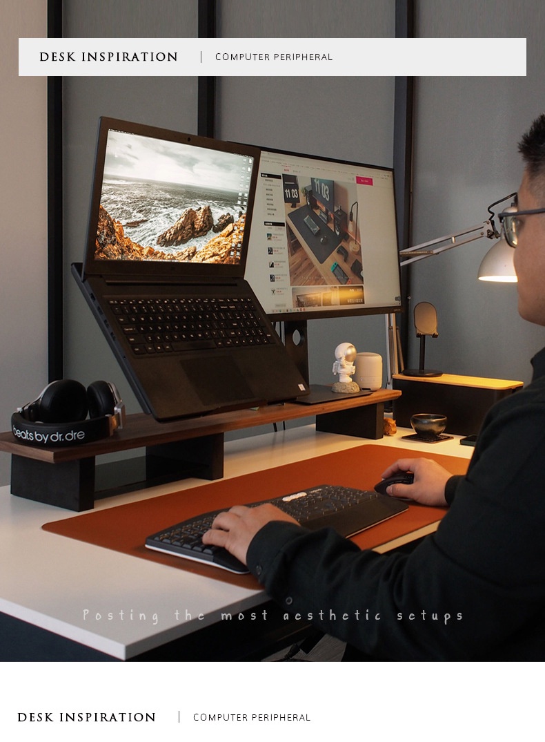[Metal Steel Plate Material|Strong Durable] Laptop Cantilever Stand ...