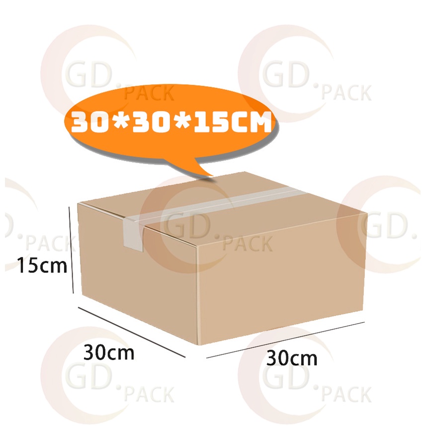 2. 30x30x15cm Kodak Carton Packaging Box Express Box Moving Box ...