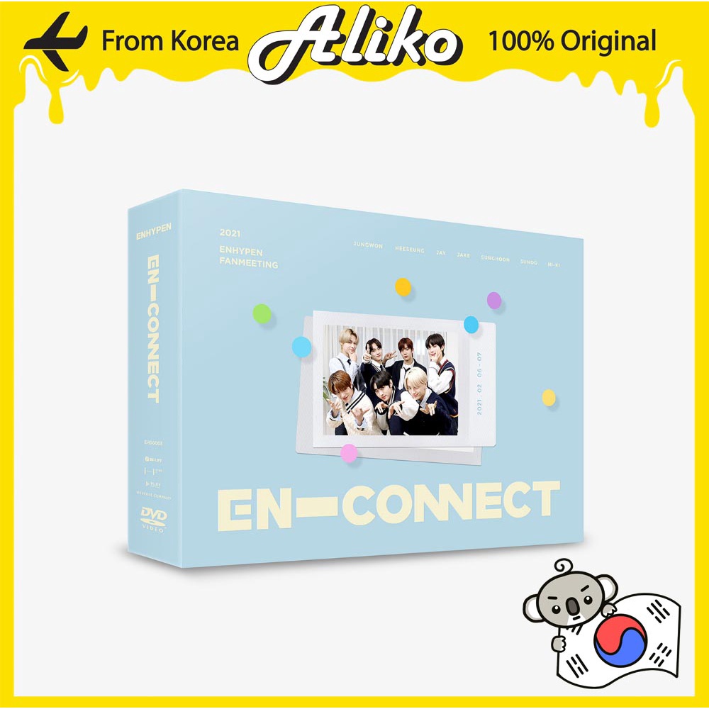 ENHYPEN DVD - 2021 FANMEETING [EN-CONNECT] | Shopee Singapore