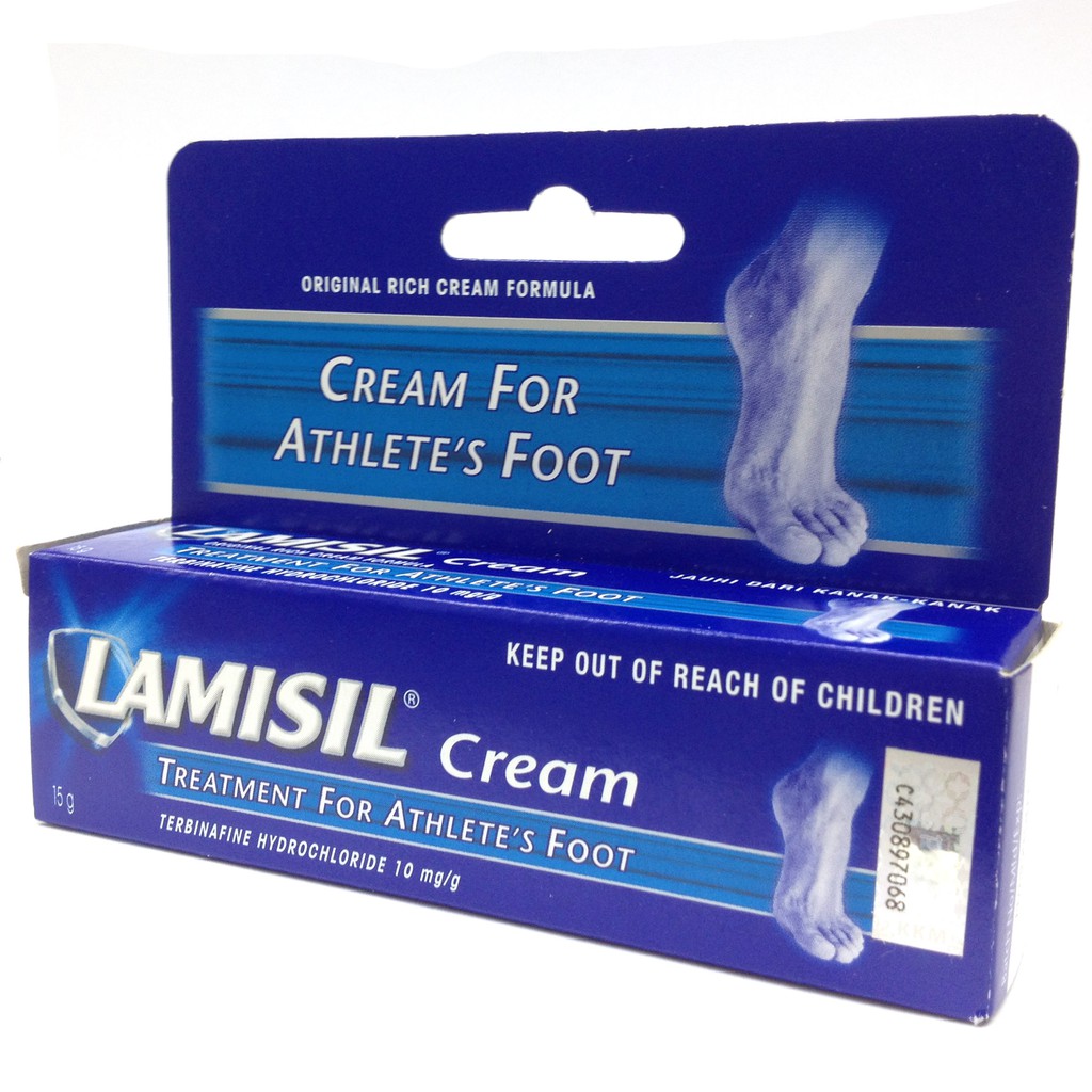 LAMISIL Cream Terbinafine Hydrochloride 10mg/g , 15g | Shopee Singapore